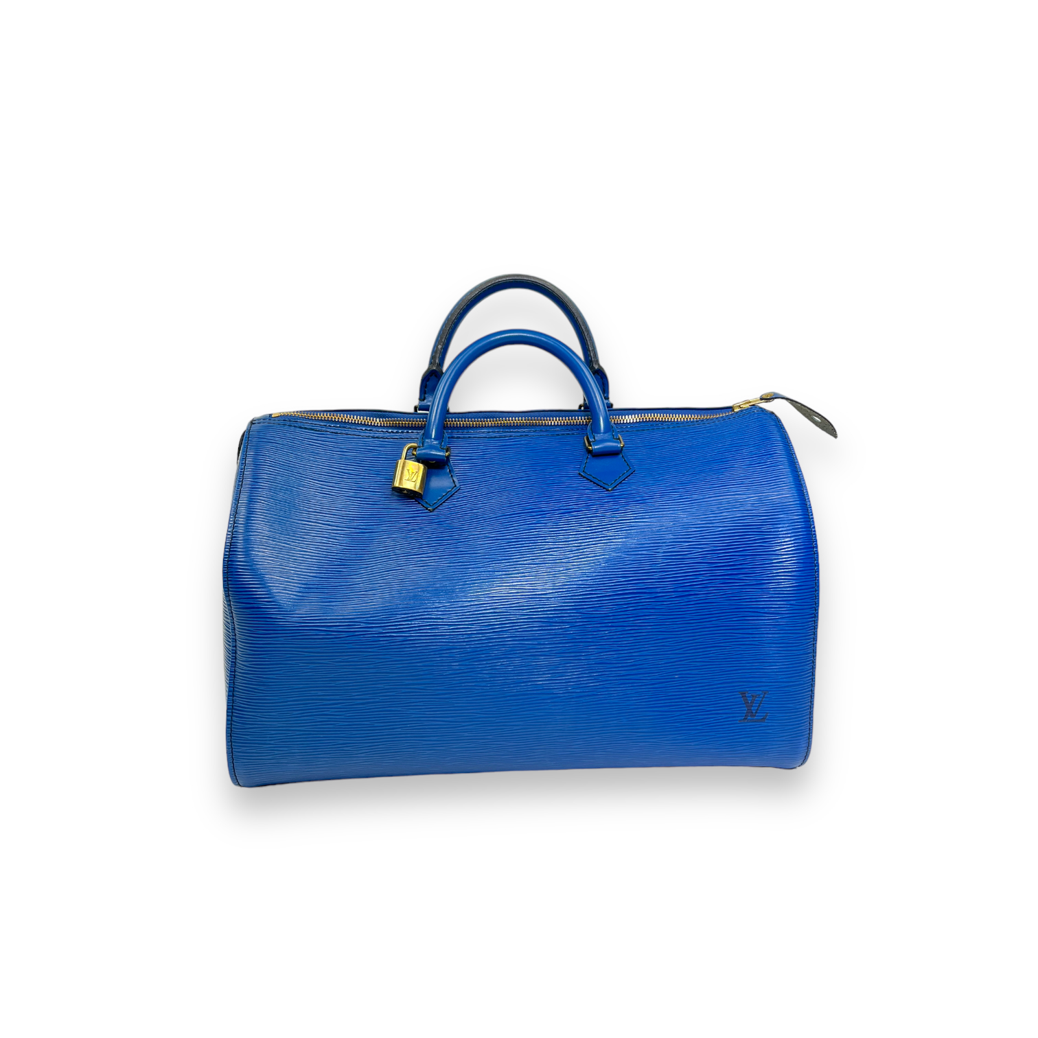 Louis Vuitton Vintage Louis Vuitton Speedy 30 Blue Epi Leather