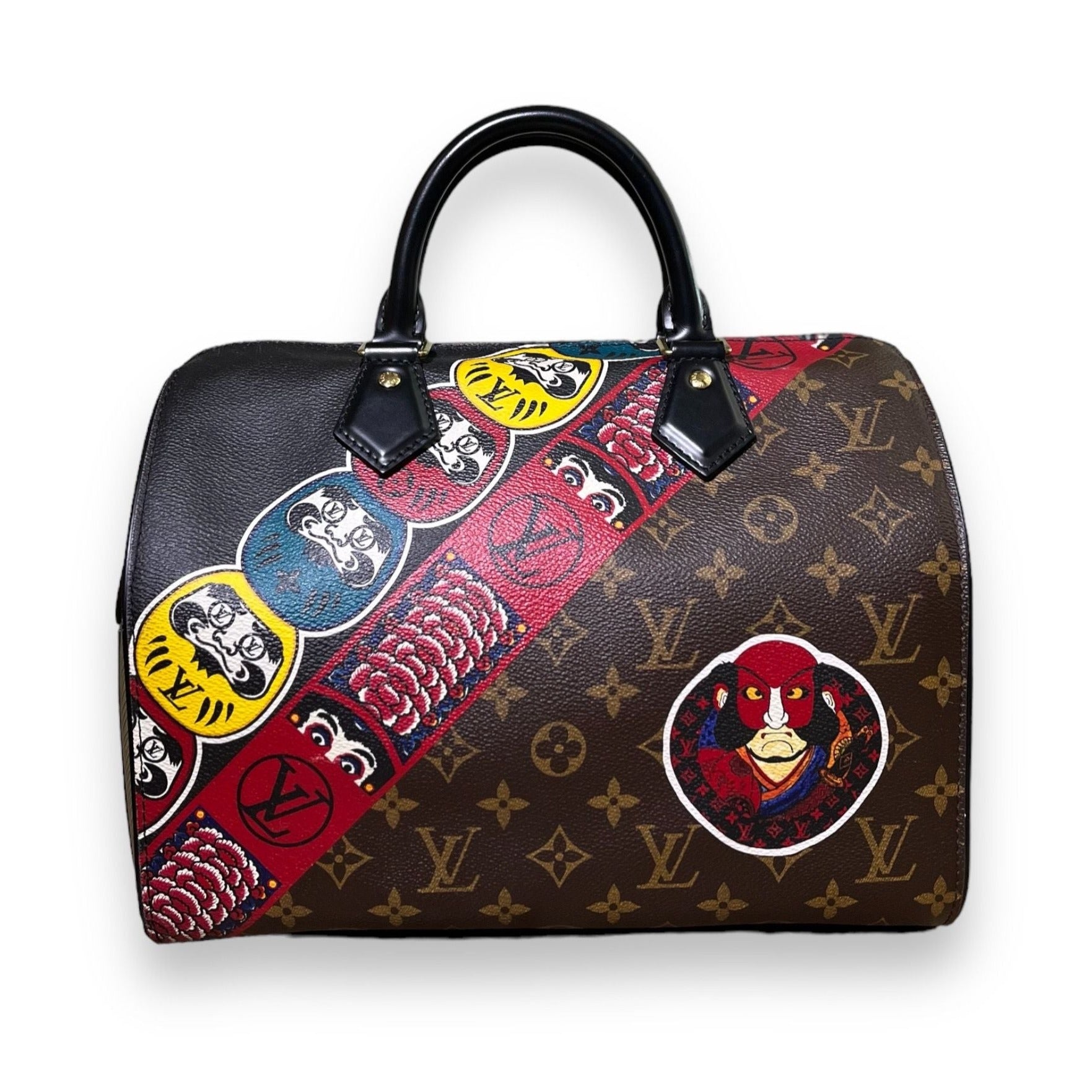 Louis Vuitton Twist Handbag Limited Edition Kabuki Stickers Monogram Canv  at 1stDibs