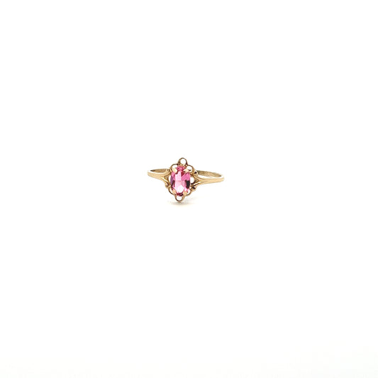 Pink Stone Ring