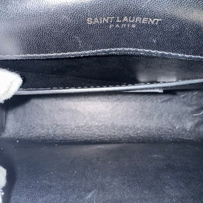 Saint Laurent Kate Suede Stone Bag