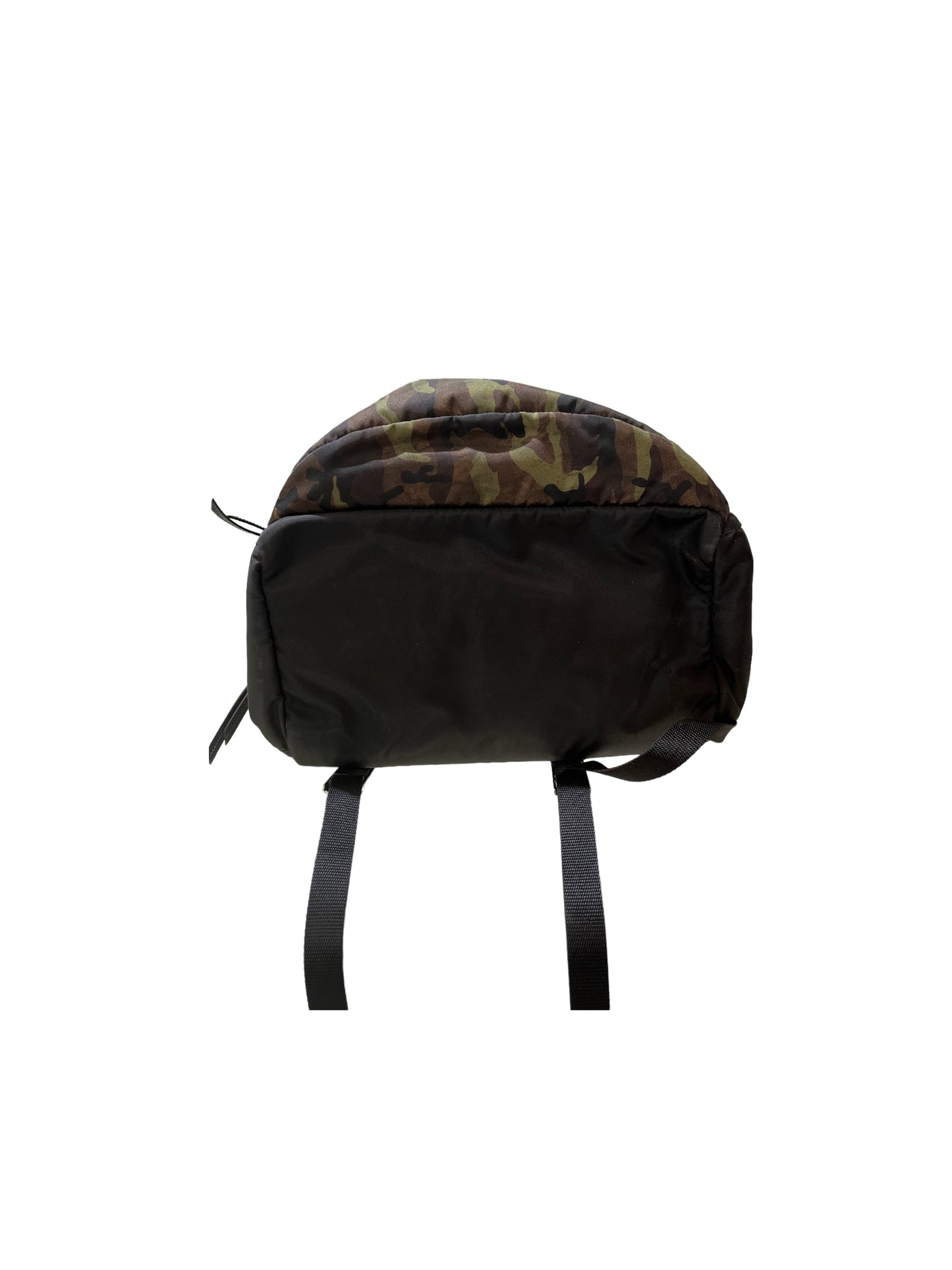 Prada Tessuto Nylon Camo/Plaid Backpack