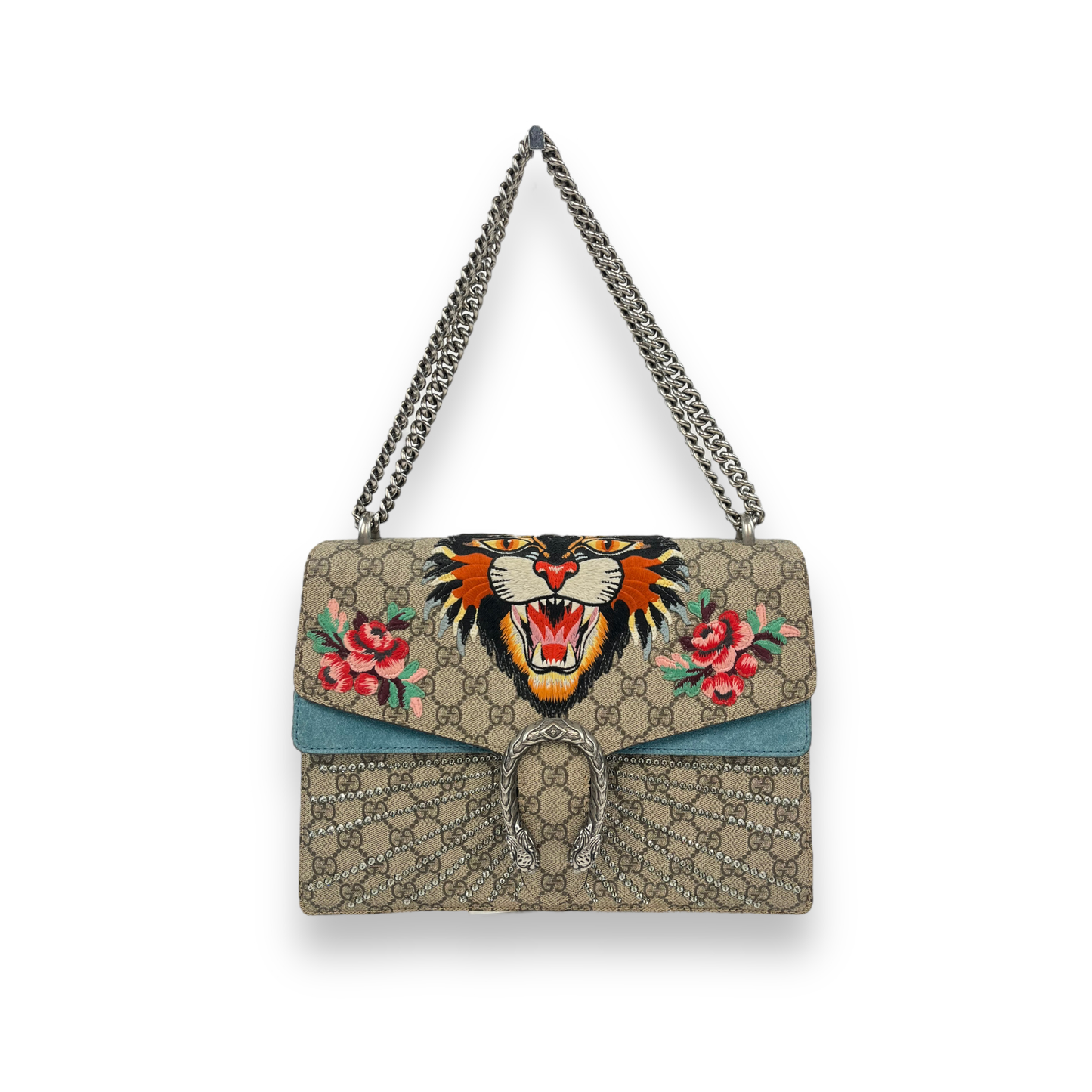 Gucci GG Supreme Dionysus Tiger Head Medium