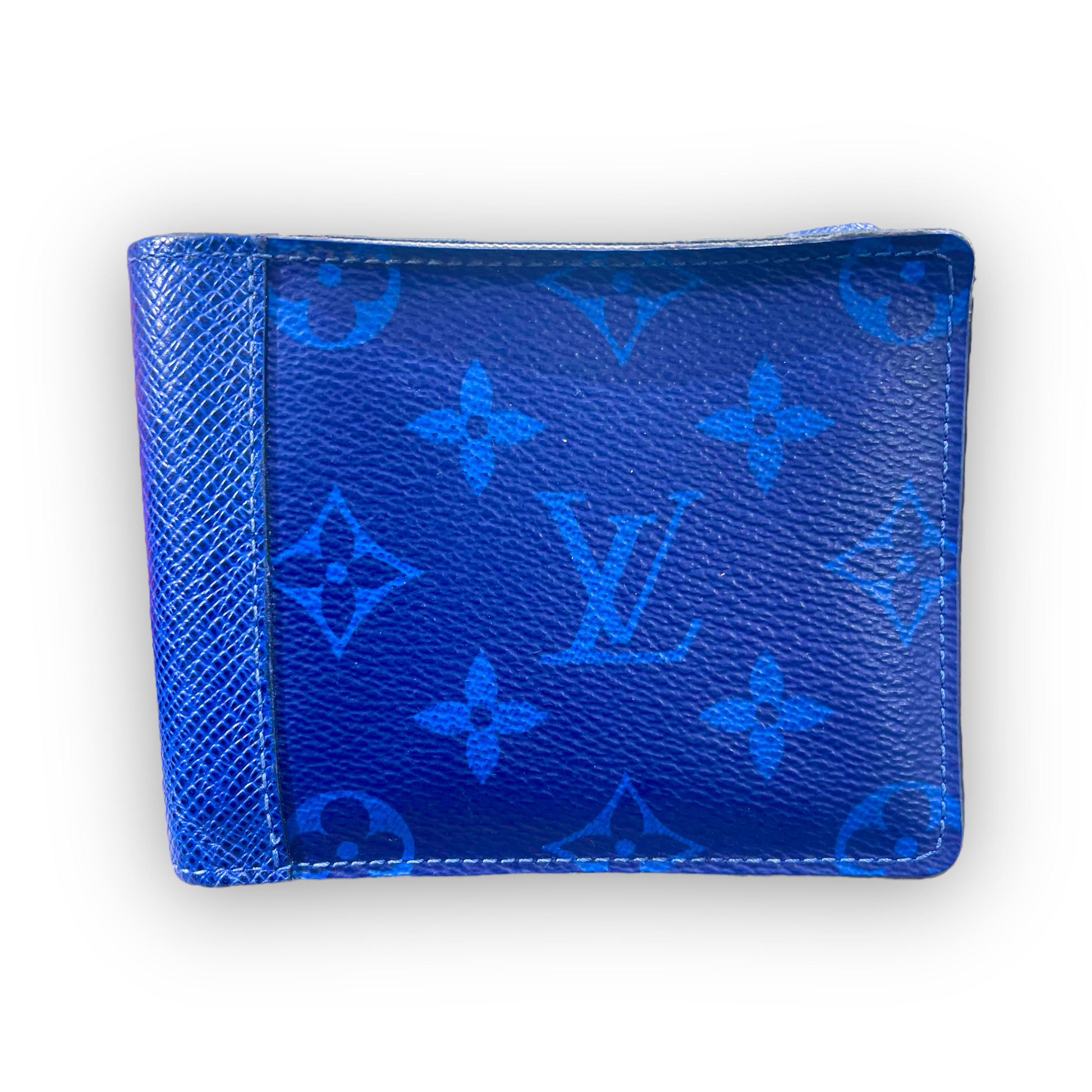 Sell Louis Vuitton Damier Graphite Blue Multiple Wallet - Black/Blue/Dark  Grey