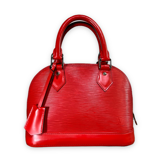 Louis Vuitton Alma BB Red Epi